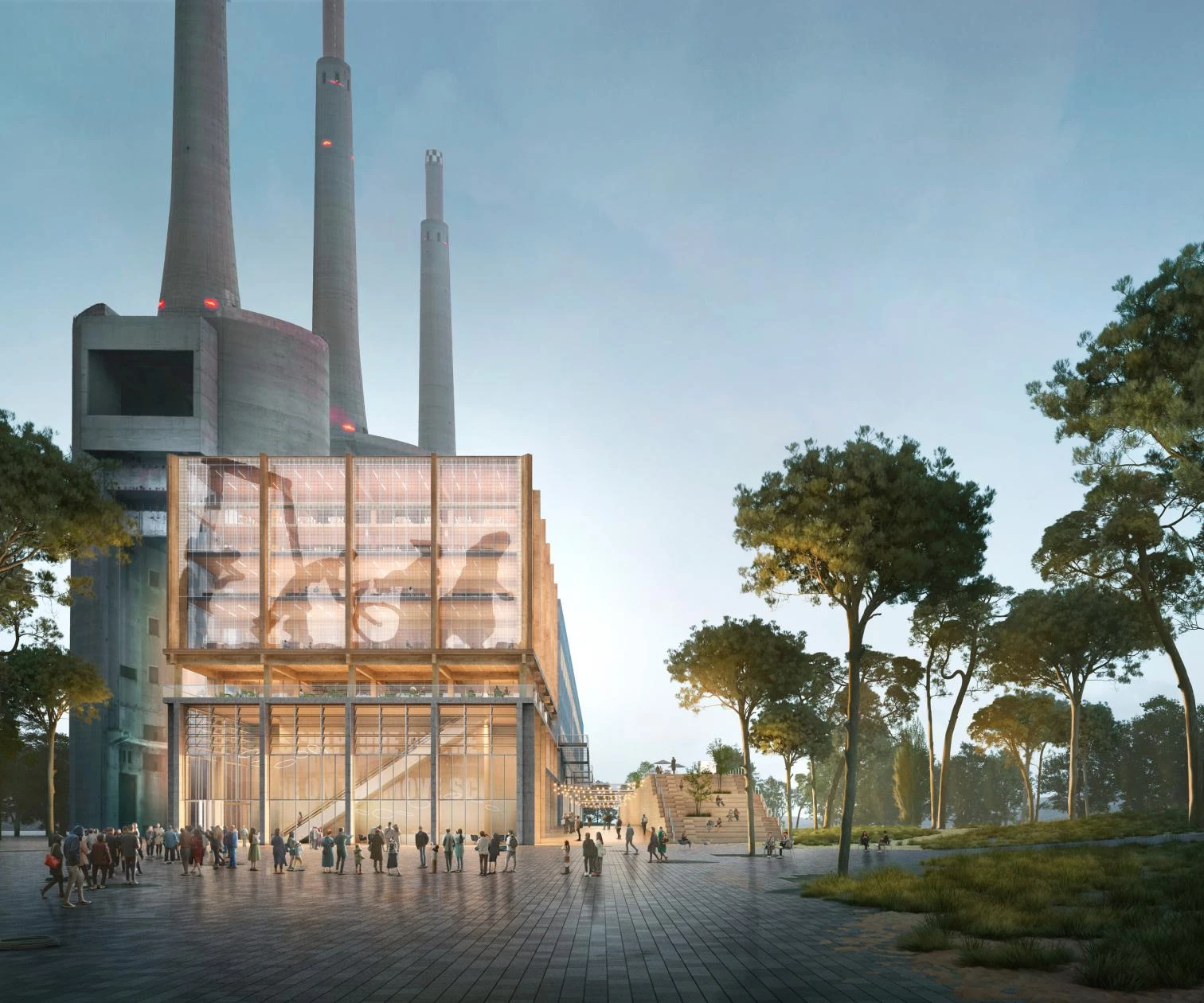 Render Nau de Turbines